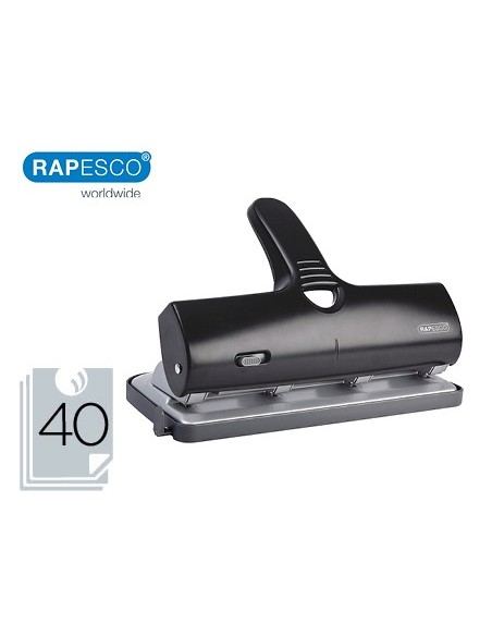 Taladrador rapesco alu 40 negro 4 taladros...