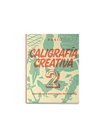 Libro de caligrafia rubio creativa 2 150 paginas tapa dura 27x21 cm