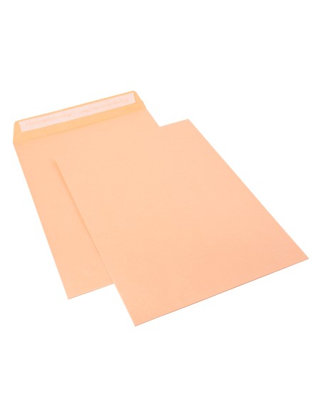 Sobre sam bolsa celulosa chamoix 90 gr tira de silicona 229x324 mm tira silicona caja 250 unidades