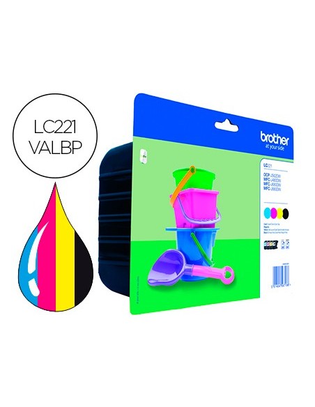 Ink-jet brother lc221val dcp-j562dw /...