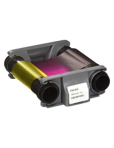 Cinta para impresora de tarjeta badgy color...
