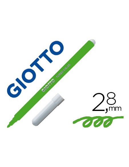Rotulador giotto turbo color lavable con punta...