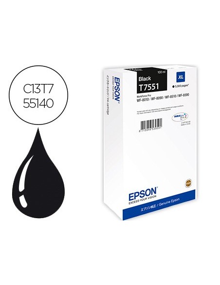 Ink-jet epson t551 workforce pro wf-8010 /...