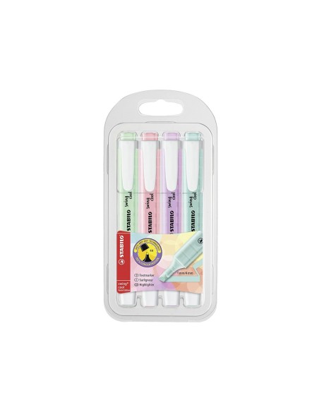 Rotulador stabilo fluorescente swing cool color...