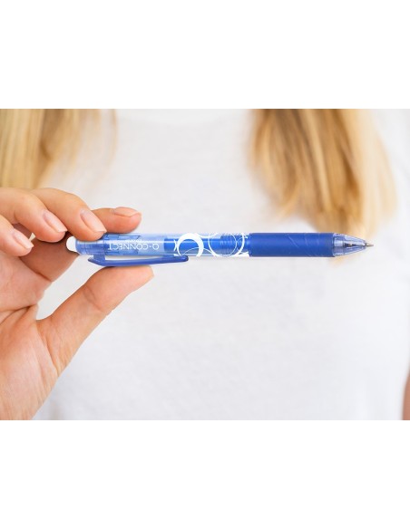 Boligrafo q-connect retractil borrable 0,7 mm...