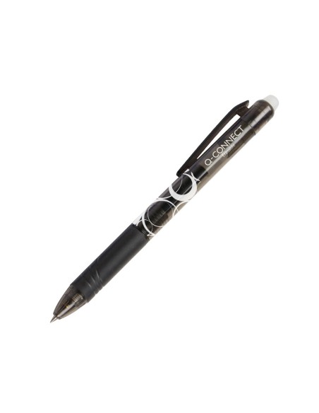 Boligrafo q-connect retractil borrable 0,7 mm...