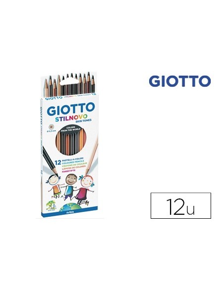 Lapices de colores giotto stilnovo skin tones...