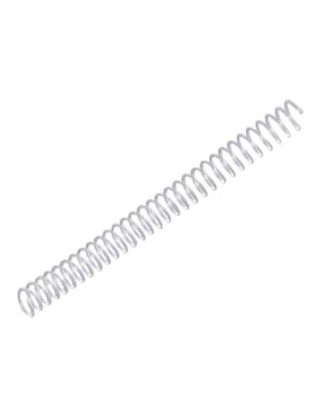 Espiral plastico q-connect transparente 32 5:1 16mm 2mm caja de 100 unidades
