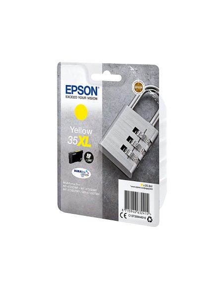 Ink-jet epson 35xl t3594 pro wf-4720dwf / 4725dwf / 4730dtwf / 4740dtwf amarillo alta capacidad 1900 paginas