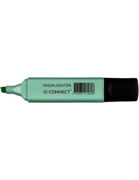 Rotulador q-connect fluorescente pastel azul...