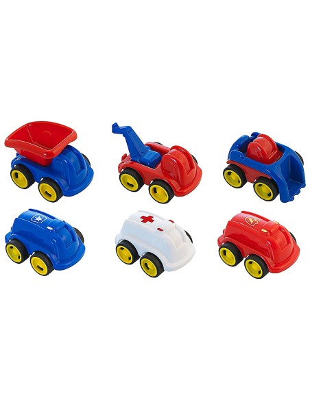 Juego didactico miniland con 10 vehiculos...
