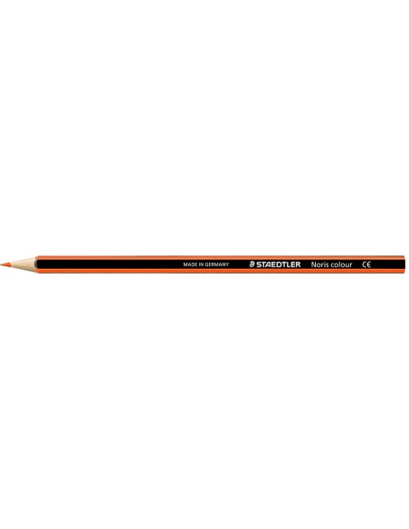 Lapiz de color staedtler wopex ecologico naranja