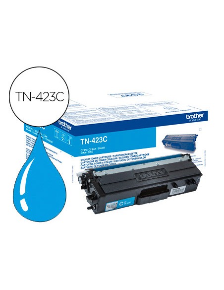 Toner brother tn-423 para dcp-l8410 cdn / 8410 cdw / hl-l8260 cdw / mfc-l8360 cdw / 8690 cdw / 8900 cdw cian
