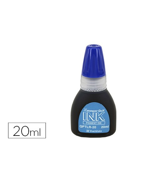 Tinta x'stamper quix para sellos azul bote de...