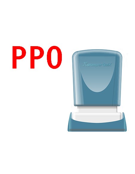 Sello x'stamper quix personalizable color rojo medidas 11x25 mm q-04