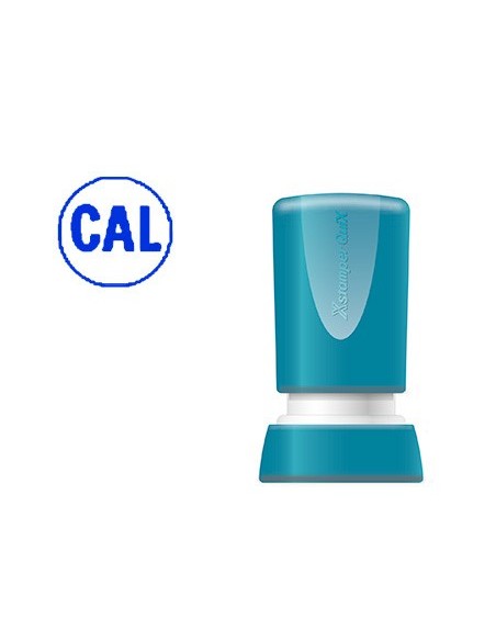 Sello x'stamper quix personalizable color azul...