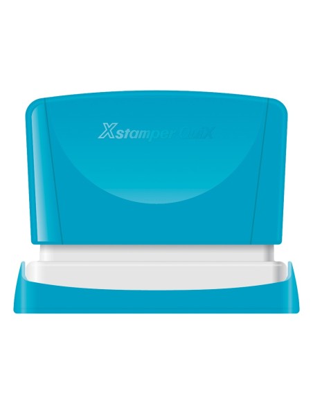 Sello x'stamper quix personalizable color azul...
