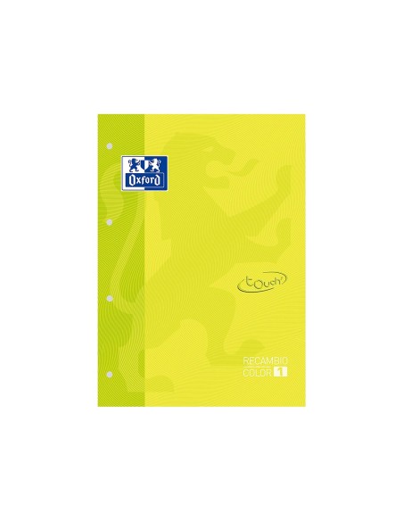 Recambio color 1 oxford din a4+ 80 hojas 90 gr...