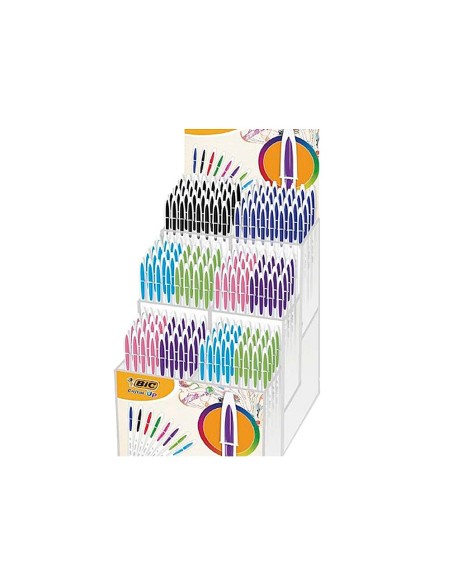 Boligrafo bic cristal up bicolor punta de 1,2...