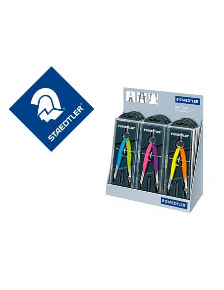 Compas staedtler micrometrico 556 con husillo y...