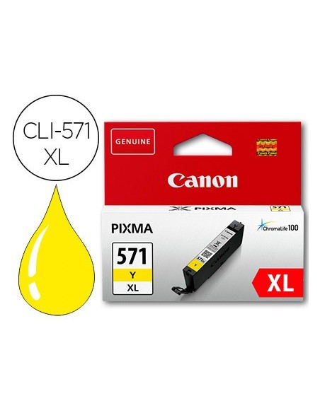 Ink-jet canon cli-571xl pixma mg6852 / ts6050 /...