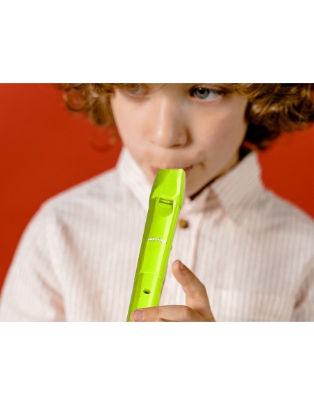 Flauta hohner 9508 color verde funda verde y...