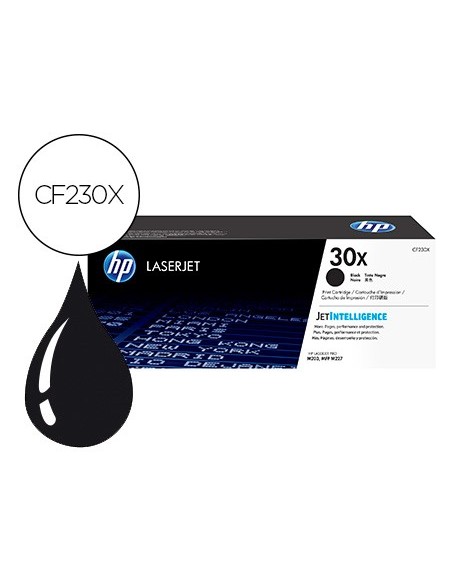 Toner hp cf230x laserjet pro m203/ m227 negro...