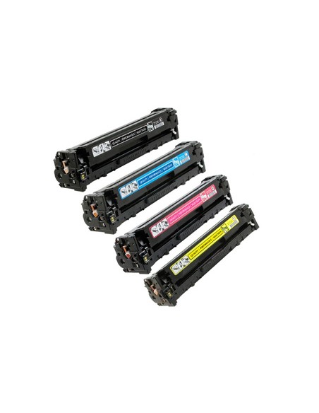 Toner compatible clover hp laserjet m251 multipack negro / amarillo / cian / magenta