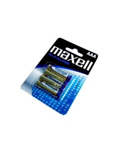 Pila maxell alcalina 1.5 v...
