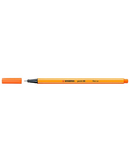 Rotulador stabilo punta de fib ra point 88 carne oscuro punta fina 0,4mm