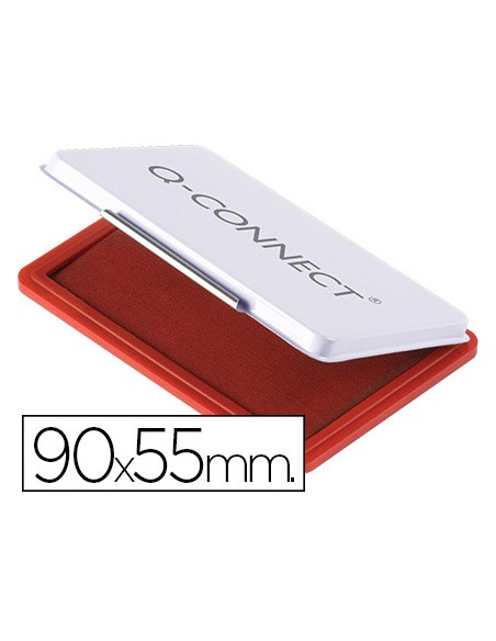 Tampon q-connect nº3 90x55 mm rojo