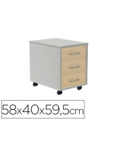 Cajonera rocada con tres... 2