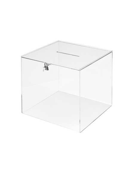 Urna electoral archivo 2000 cuadrada con llave...