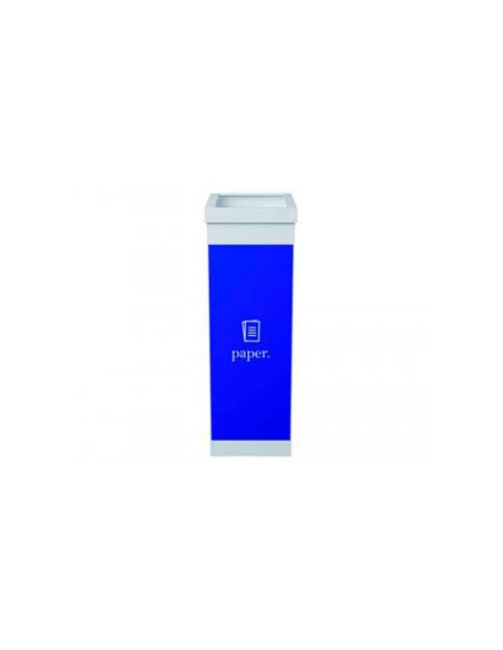 Contenedor papelera reciclaje paperflow con...