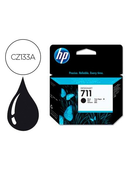 Ink-jet hp n. 711 designjet t120 / t520 negro...