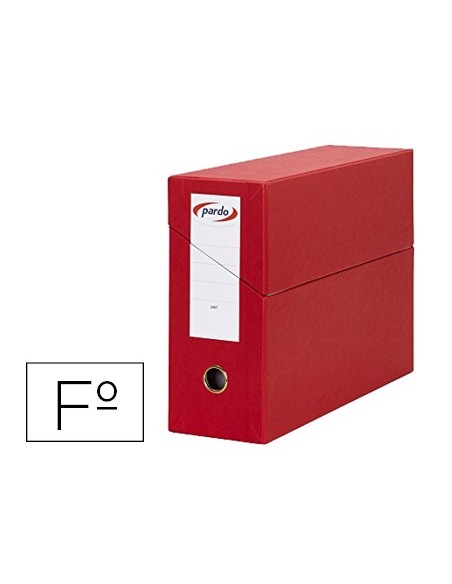 Caja transferencia pardo folio forrado extra...