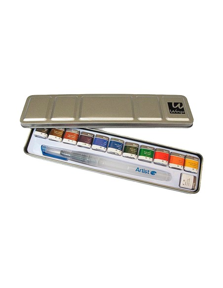 Acuarela artist start caja metal 12 colores...
