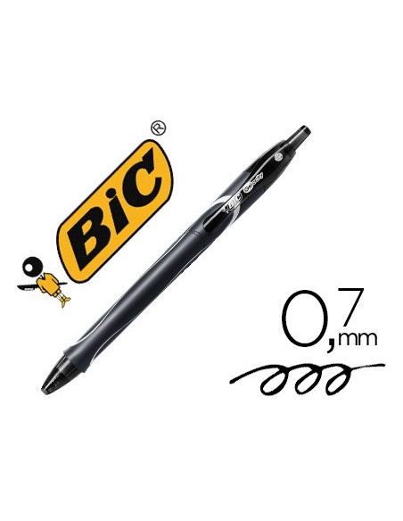 Boligrafo bic gelocity quick dry retractil...