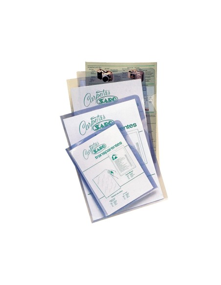 Carpeta dossier uñero saro pvc folio 280 mc...