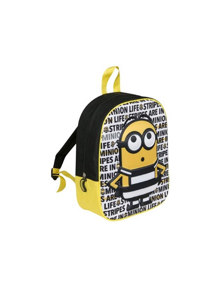 Cartera escolar minions niño 3d mochila 32x26x10 cm