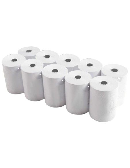 Rollo sumadora termico q-connect 80 mm ancho x 60 mm diametro sin bisfenol a