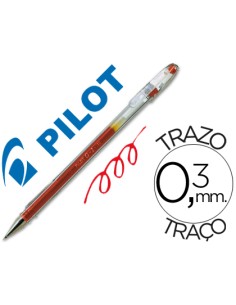Boligrafo pilot g-1 rojo... 2