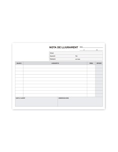 Talonario liderpapel...