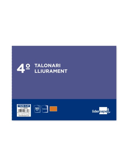 Talonario liderpapel entregas cuarto original y...