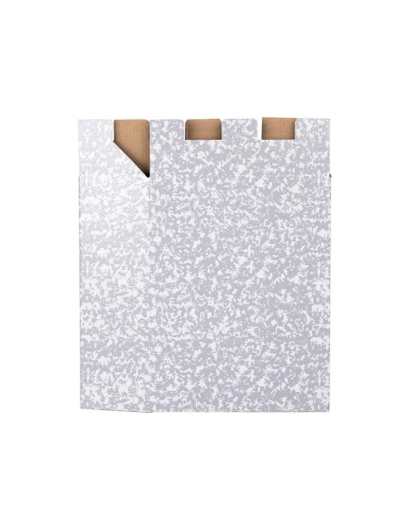 Caja archivador liderpapel classic red cuarto...
