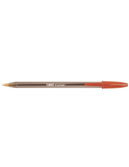 Boligrafo bic cristal original tinta roja unidad