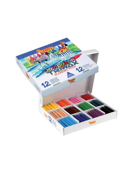 Lapices cera jovicolor triwax caja de 300...