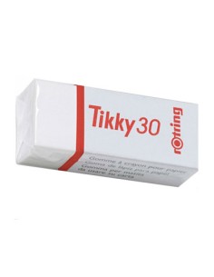 Goma rotring tikky 30 blanca