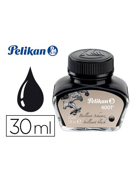 Tinta estilografica pelikan 4001 negro...