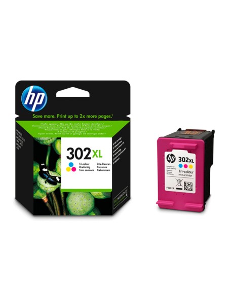 Ink-jet hp 302xl envy 4524 / 4527 / 4528 / 4521 tricolor 330 pag